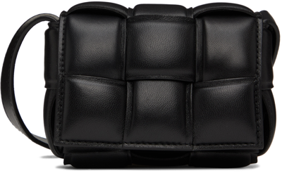 Bottega Veneta Candy Padded Cassette M In 8425 Black Gold