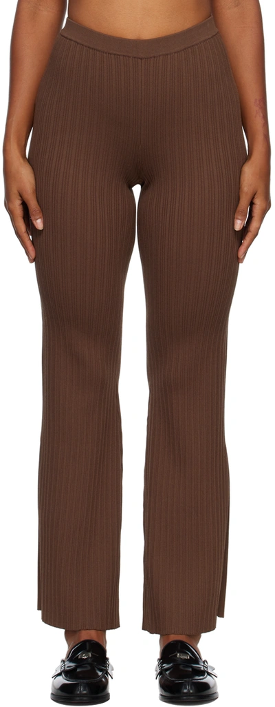 Sir Brown Sylvie Lounge Pants In Chocolate