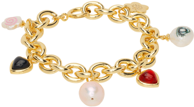 Sandy Liang Gold Collector Bracelet