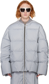 Rick Owens Padded Jacket In 5808 Reflex/pearl