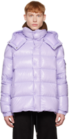 Moncler Maya 70 Jacket In Purple