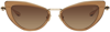 Valentino Garavani Sunglasses In Light Yellow/medium
