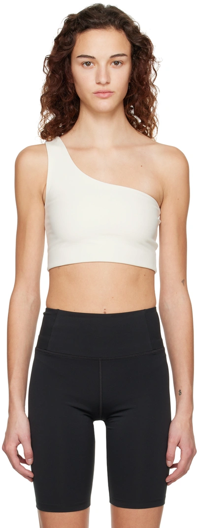 Girlfriend Collective Ivory Bianca One Shoulder Tank