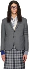 THOM BROWNE GRAY 4-BAR BLAZER