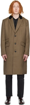 RAG & BONE BROWN CAMBRIDGE COAT