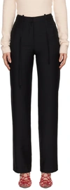 Ioannes Black Elsa Trousers In Black