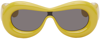 Loewe Yellow Inflated Mask Sunglasses