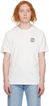 RAG & BONE WHITE VARSITY DAGGER T-SHIRT