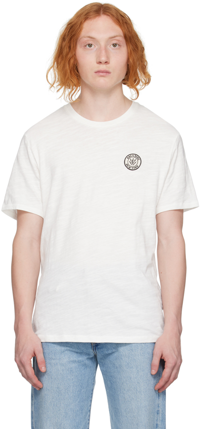 Rag & Bone White Varsity Dagger T-shirt