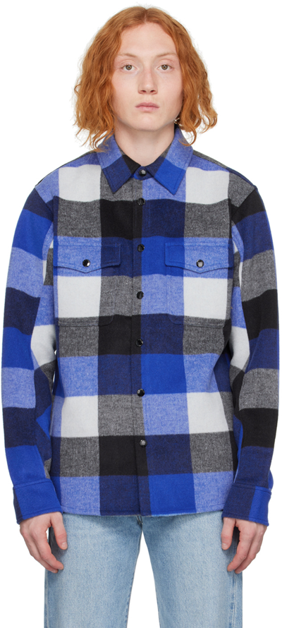 Rag & Bone Blue Jack Jacket In Bluebuff