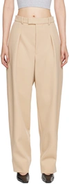 Wardrobe.nyc Wardrobe. Nyc Hb Trouser In Biscuit
