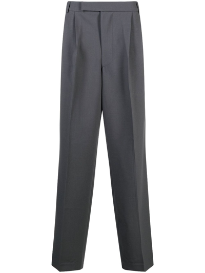 The Frankie Shop Bea Wide-leg Suit Trousers In Grey