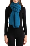 Amicale Cashmere Travel Wrap Scarf In 440tel
