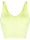 Lululemon Green Align Cropped Yoga Vest Top