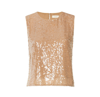 LAPOINTE SEQUIN CROPPED TANK