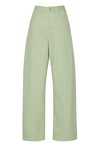 LAPOINTE STRETCH COTTON TWILL SLOUCHY PANT