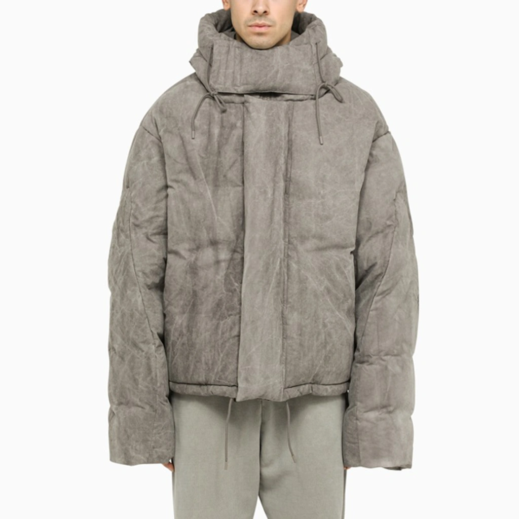 entire studios SOA Puffer Down Jacket XS Entire Studios Gray Soa 