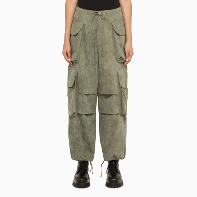 Entire Studios Shaded Green Cargo Trousers
