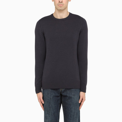 Drumohr Blue Wool Jumper