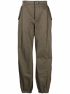 DOLCE & GABBANA COTTON MILITARY TROUSERS