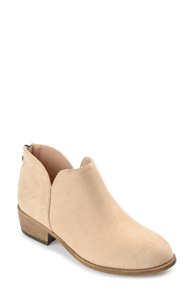 Journee Collection Journee Livvy Ankle Bootie In Tan