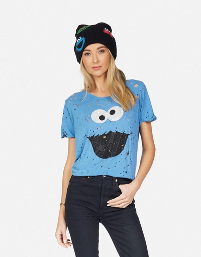 Lauren Moshi Bess Crystal Cookie Monster In Riptide