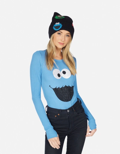 Lauren Moshi Mckinley Crystal Cookie Monster In Riptide