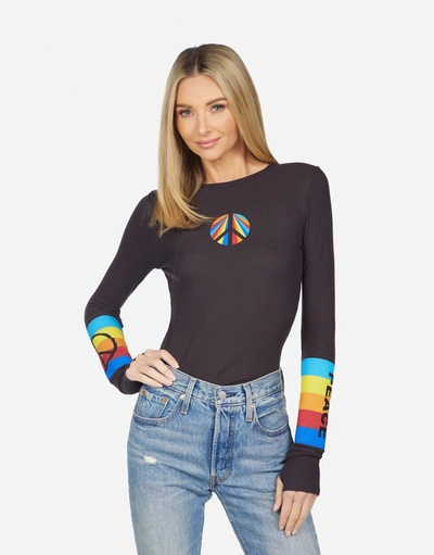 Lauren Moshi Mckinley Peace Rays In Onyx