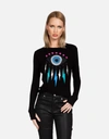 Lauren Moshi X Mckinley X Crystal Electric Star Eye In Black