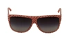 DOLCE & GABBANA DOLCE & GABBANA BROWN STARS ACETATE FRAME WOMEN SHADES WOMEN'S SUNGLASSES