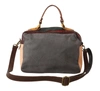 Ebarrito Multicolor Leather Shoulder Strap Top Handle Messenger Bag In Multicolor