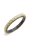 ARMENTA OLD WORLD TEXTURED STACK RING,5625