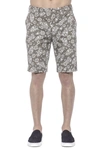 Pt Torino Green Cotton Short In Green