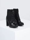 Bcbgeneration Pilas Lace Up Bootie In Black