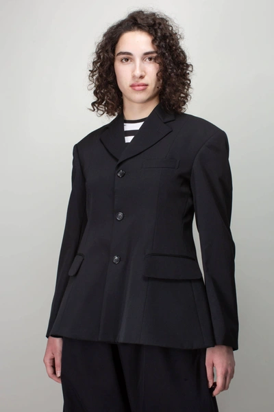 Comme Des Garçons Comme Des Gar Ons Womens Black Blazer