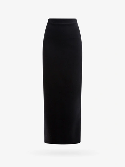 Ann Demeulemeester Long Skirt In Black