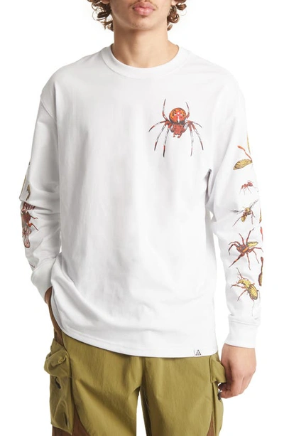 Nike Men's  Acg "insects" Long-sleeve T-shirt In White