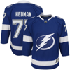 OUTERSTUFF YOUTH VICTOR HEDMAN BLUE TAMPA BAY LIGHTNING HOME PREMIER PLAYER JERSEY
