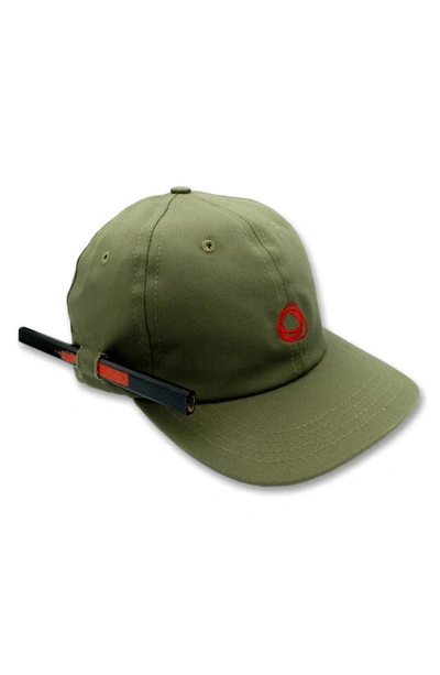 Imperfects Director's Baseball Cap In Olive