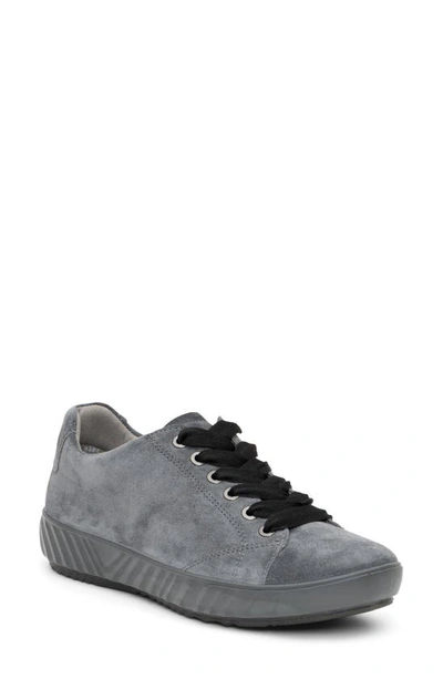 Ara Alexandria Suede Sneaker In Graphite