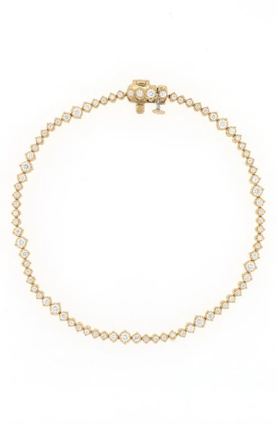 Bony Levy Diamond Tennis Bracelet In 18k Yellow Gold