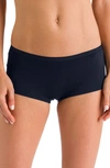 Hanro Women's Soft Touch Boyshort Briefs In Ocean