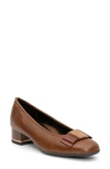 Ara Garnet Suede Pump In Nuts Leather