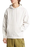 Nike Solo Swoosh Logo-embroidered Cotton-blend Jersey Hoodie In Neutrals