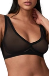 EBY EBY SHEER MESH BRALETTE