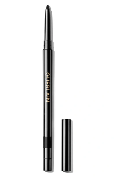 Guerlain The Intense Colour Eye Pencil In 01 Black Ebony