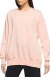 Nike Sportswear Phoenix Sweatshirt In Pink