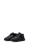 Nike Kids' Revolution 6 Flyease Running Shoe In Black/black/dark Smoke Grey
