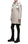 Moose Knuckles Stirling Parka Wintercoat In Storm Grey