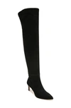 Sam Edelman Ursula Leather Over The Knee Boot In Black